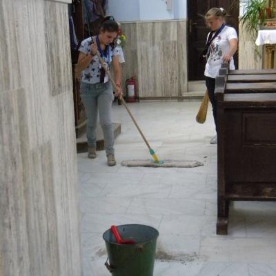 15-16 august: Cacica: Ultima zi de pelerinaj pentru tinerii voluntari