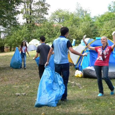 15-16 august: Cacica: Ultima zi de pelerinaj pentru tinerii voluntari