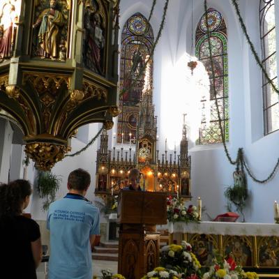 15-16 august: Cacica: Ultima zi de pelerinaj pentru tinerii voluntari