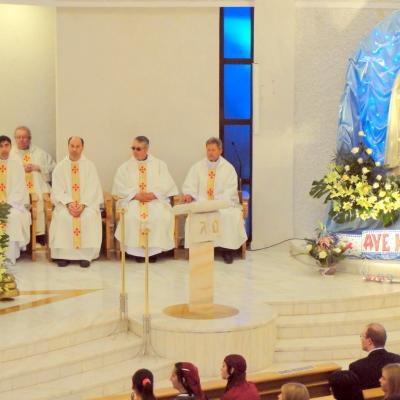 15 august: Iaşi: Hramul catedralei "Adormirea Maicii Domnului"