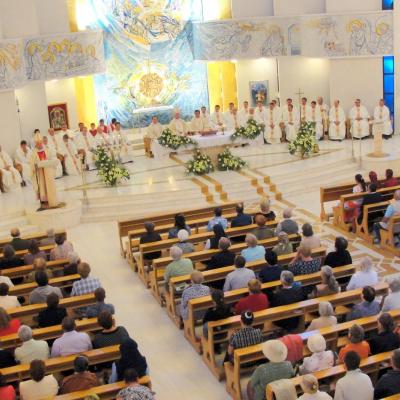 15 august: Iaşi: Hramul catedralei "Adormirea Maicii Domnului"