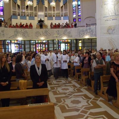 15 august: Iaşi: Hramul catedralei "Adormirea Maicii Domnului"