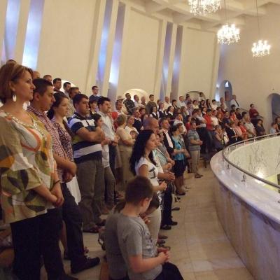 15 august: Iaşi: Hramul catedralei "Adormirea Maicii Domnului"