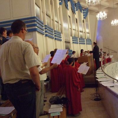 15 august: Iaşi: Hramul catedralei "Adormirea Maicii Domnului"