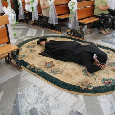 18 august: Târgu Ocna: Profesiunea perpetuă a sorei Maria Monica Butacu