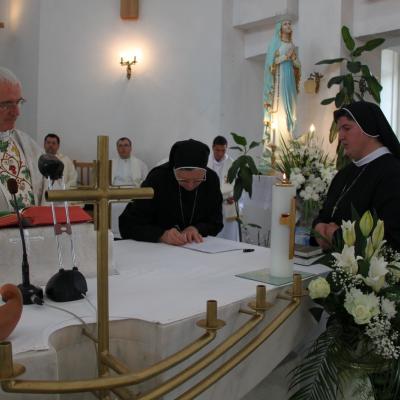 18 august: Târgu Ocna: Profesiunea perpetuă a sorei Maria Monica Butacu