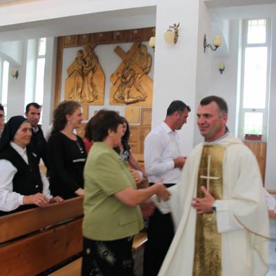 18 august: Târgu Ocna: Profesiunea perpetuă a sorei Maria Monica Butacu