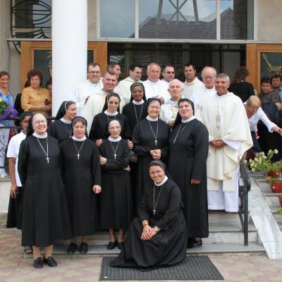 18 august: Târgu Ocna: Profesiunea perpetuă a sorei Maria Monica Butacu