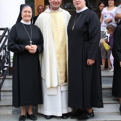 18 august: Târgu Ocna: Profesiunea perpetuă a sorei Maria Monica Butacu