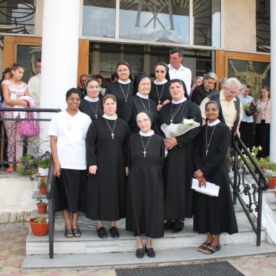 18 august: Târgu Ocna: Profesiunea perpetuă a sorei Maria Monica Butacu
