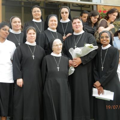 18 august: Târgu Ocna: Profesiunea perpetuă a sorei Maria Monica Butacu