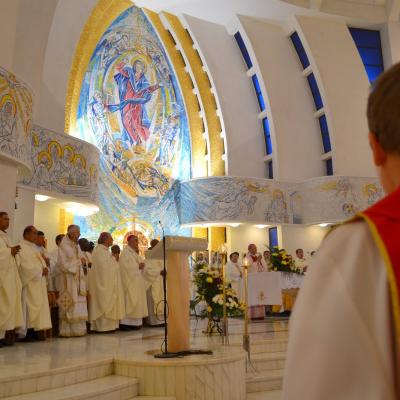 22 august: Iaşi: FIAC la hramul noii catedrale, "Sfânta Fecioară Maria, Regină"