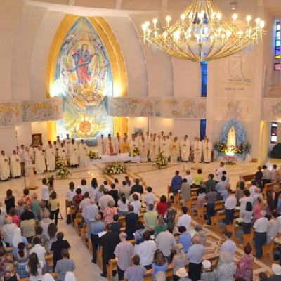 22 august: Iaşi: FIAC la hramul noii catedrale, "Sfânta Fecioară Maria, Regină"