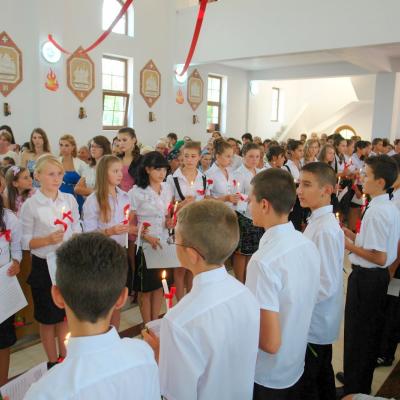 26 august: Sprânceana: Conferirea sacramentului sfântului Mir