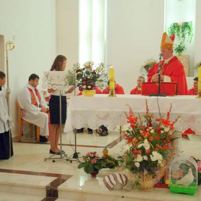 26 august: Sprânceana: Conferirea sacramentului sfântului Mir