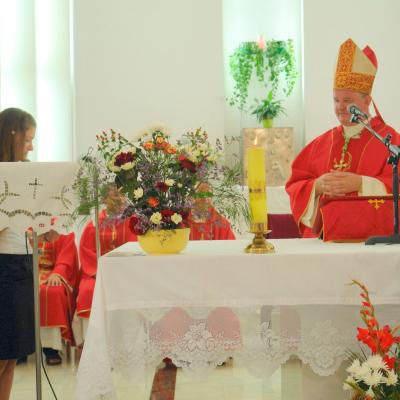 26 august: Sprânceana: Conferirea sacramentului sfântului Mir