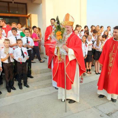 26 august: Sprânceana: Conferirea sacramentului sfântului Mir