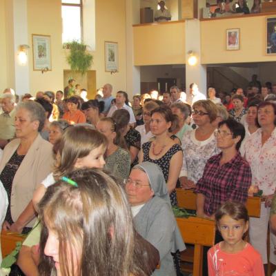 2-5 septembrie: Oneşti "Sfânta Tereza": "Peregrinatio Mariae"