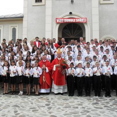 15 septembrie: Frumoasa: Conferirea sacramentului Mirului