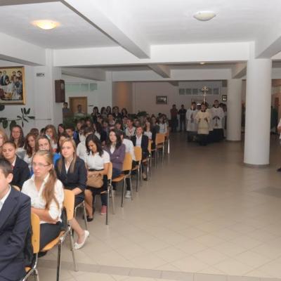 17 septembrie: Bacău: Deschiderea anului şcolar la Colegiul Naţional Catolic "Sfântul Iosif"