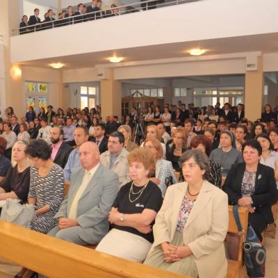 17 septembrie: Bacău: Deschiderea anului şcolar la Colegiul Naţional Catolic "Sfântul Iosif"