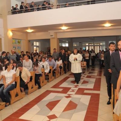17 septembrie: Bacău: Deschiderea anului şcolar la Colegiul Naţional Catolic "Sfântul Iosif"