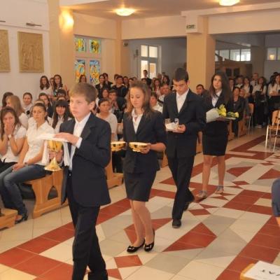 17 septembrie: Bacău: Deschiderea anului şcolar la Colegiul Naţional Catolic "Sfântul Iosif"