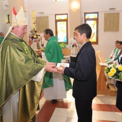 17 septembrie: Bacău: Deschiderea anului şcolar la Colegiul Naţional Catolic "Sfântul Iosif"