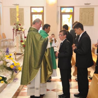 17 septembrie: Bacău: Deschiderea anului şcolar la Colegiul Naţional Catolic "Sfântul Iosif"