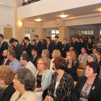 17 septembrie: Bacău: Deschiderea anului şcolar la Colegiul Naţional Catolic "Sfântul Iosif"