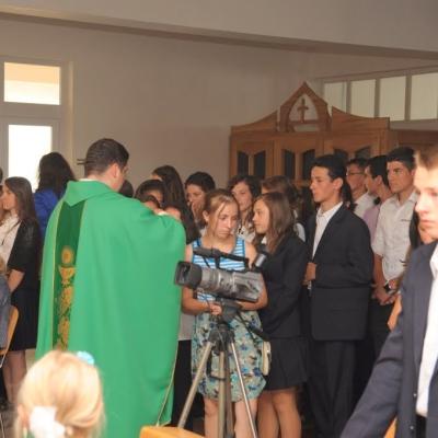 17 septembrie: Bacău: Deschiderea anului şcolar la Colegiul Naţional Catolic "Sfântul Iosif"