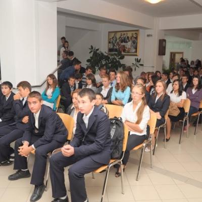 17 septembrie: Bacău: Deschiderea anului şcolar la Colegiul Naţional Catolic "Sfântul Iosif"