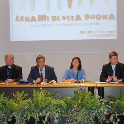 21-23 septembrie: Roma: Legături de viaţă bună - Acţiunea Catolică, Biserica locală, Biserica Universală