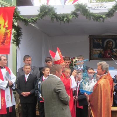 22 septembrie: Valea Lupului: Administrarea Mirului