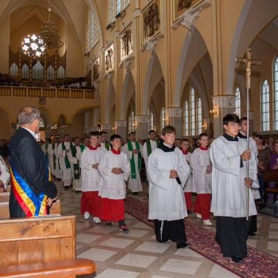 23 septembrie: Adjudeni: Sfinţire şi inaugurare de orgă