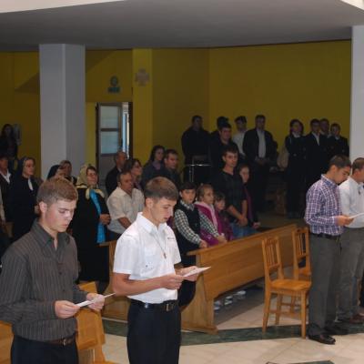 23 septembrie: Oneşti: Profesiune simplă în Ordinul Fraţilor Minori Capucini