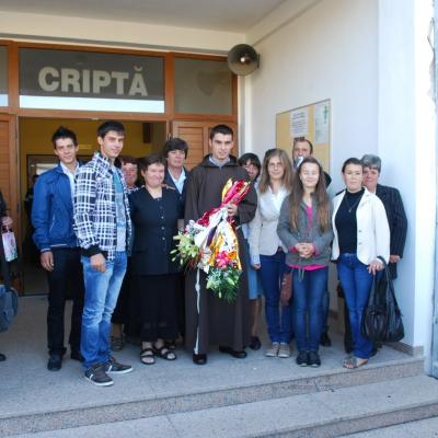 23 septembrie: Oneşti: Profesiune simplă în Ordinul Fraţilor Minori Capucini