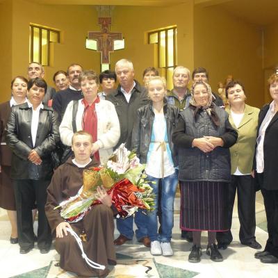 23 septembrie: Oneşti: Profesiune simplă în Ordinul Fraţilor Minori Capucini