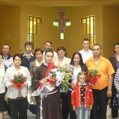 23 septembrie: Oneşti: Profesiune simplă în Ordinul Fraţilor Minori Capucini