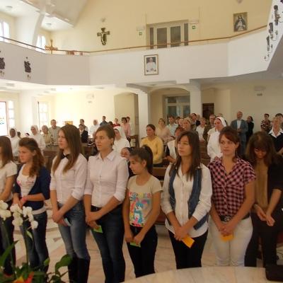 23 septembrie: Iaşi: Liturghie de deschidere a noului an şcolar la Casa Providenţei