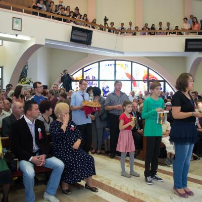 30 septembrie: Iaşi "Sfânta Tereza": Consacrarea altarului, sfinţirea bisericii şi hramul