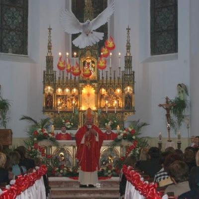 30 septembrie: Cacica: Administrarea Mirului la sanctuarul marian