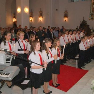 30 septembrie: Cacica: Administrarea Mirului la sanctuarul marian