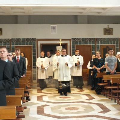 1 octombrie: Iaşi: Deschiderea solemnă a noului an academic 2012-2013 la Institutul Teologic "Sfântul Iosif"
