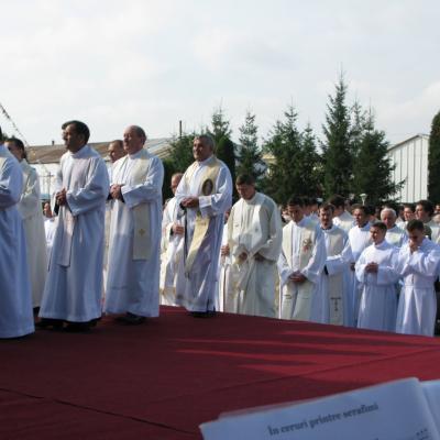 4 octombrie: Roman: Sfinţire de diaconi la Institutul Teologic Romano-Catolic Franciscan