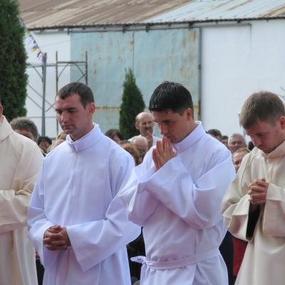 4 octombrie: Roman: Sfinţire de diaconi la Institutul Teologic Romano-Catolic Franciscan