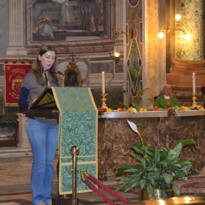 7 octombrie: Roma: Episcopul Petru Gherghel printre români