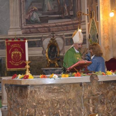 7 octombrie: Roma: Episcopul Petru Gherghel printre români