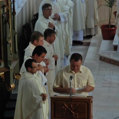 7 octombrie: Cacica: Pelerinajul persoanelor consacrate la sanctuarul Maicii Domnului (II)