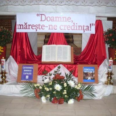 14 octombrie: Gherăeşti: Deschidere Anului Credinţei